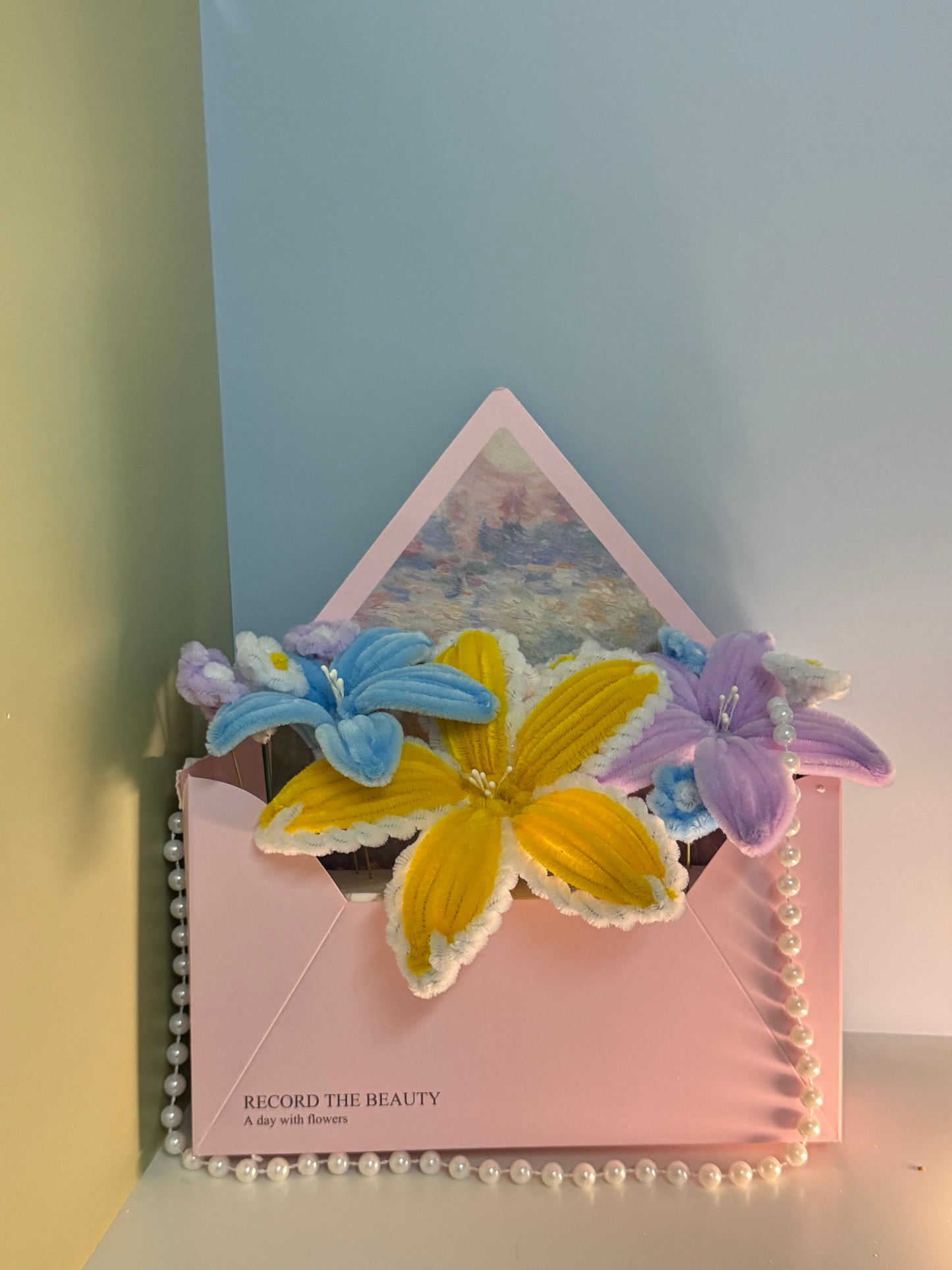 "Spring Hush" Bouquet (Envelope‑Style)