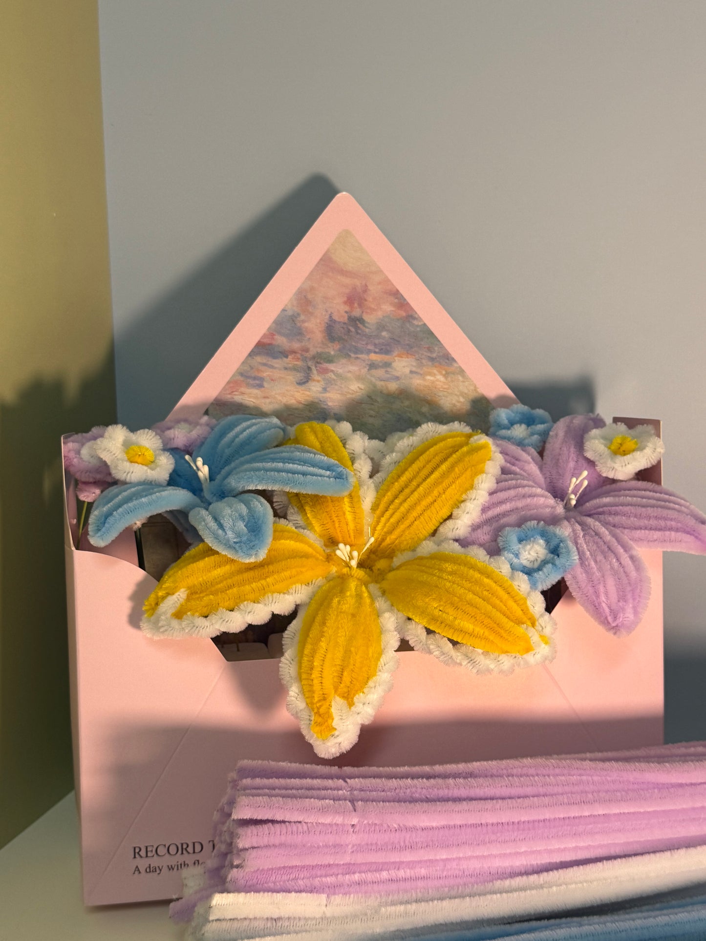 "Spring Hush" Bouquet (Envelope‑Style)
