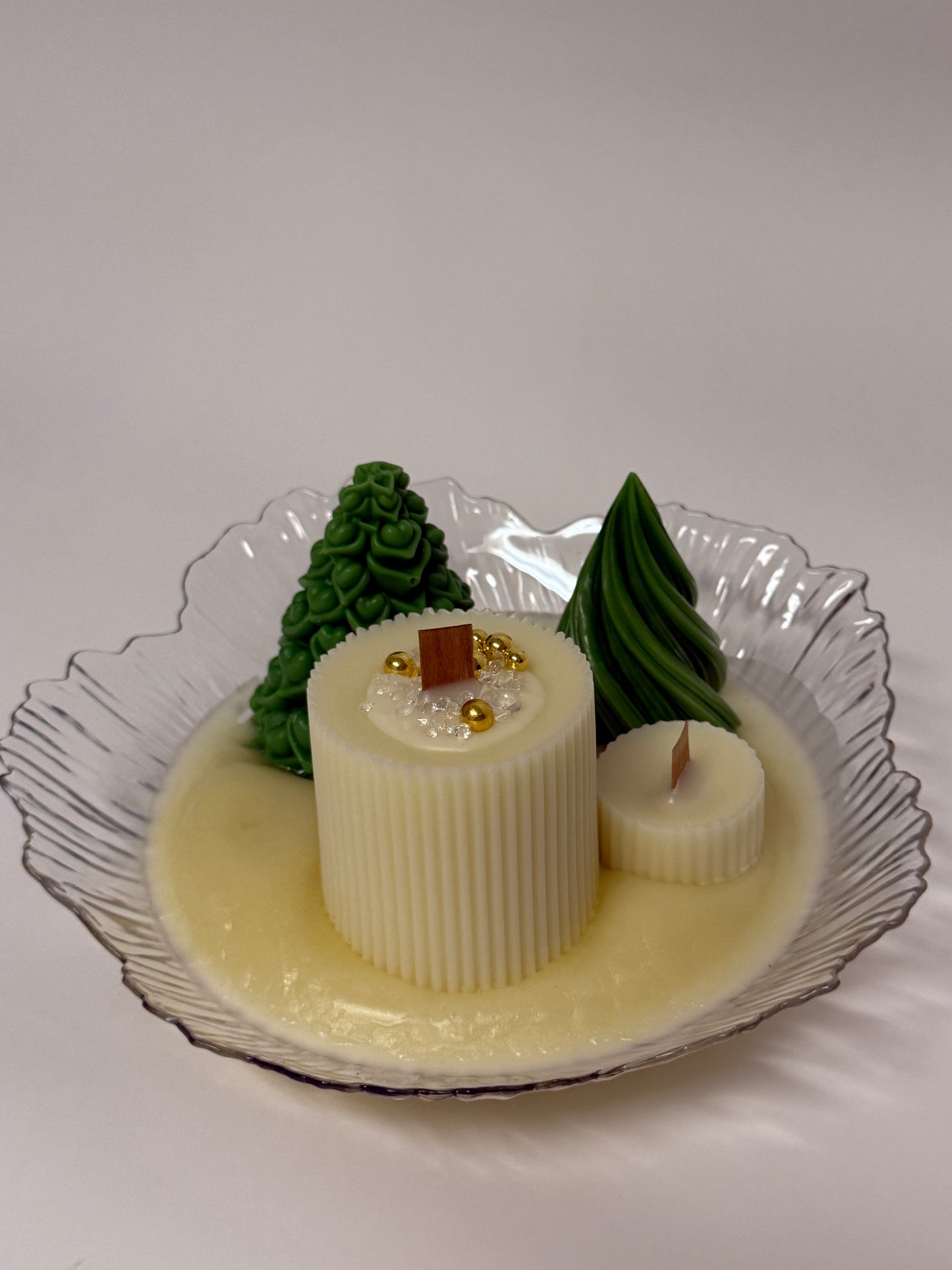 Frost Glow Forest Candle