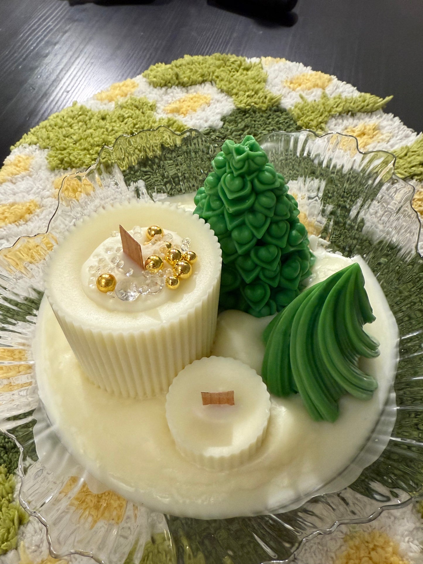 Frost Glow Forest Candle